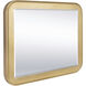 Topanga 50 X 40 inch Gold Wall Mirror